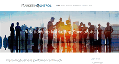 Desktop Screenshot of marketingincontrol.com